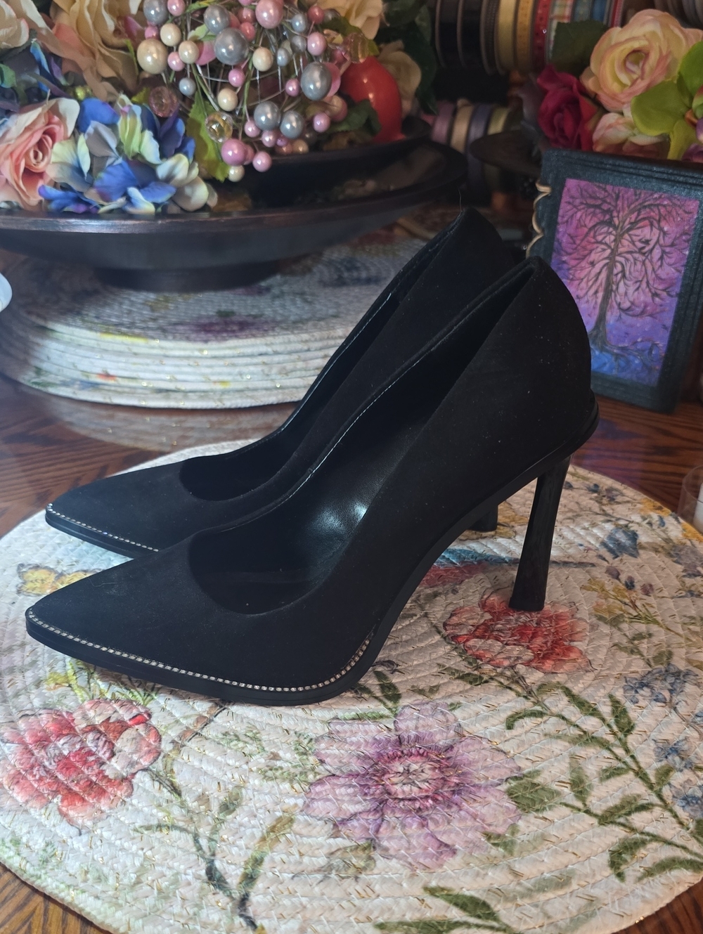 New Jennifer Lopez Stilleto Heels With Rhinestones